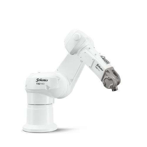 Шарнирный робот - TX2-140 Stericlean - Stäubli Robotics - 6 осей / напольный / для установки на потолке