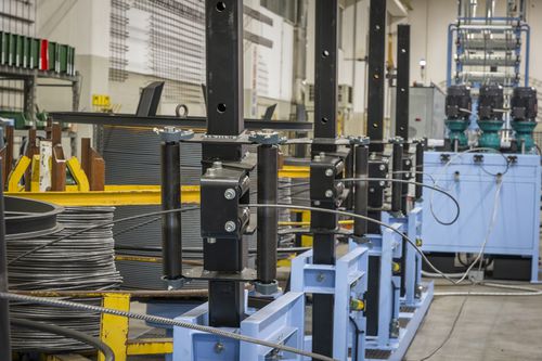 Производственная установка для бетонных плит - GIRDERFLEX - A.W.M. S.p.A. Automatic Wire Machines - для балок
