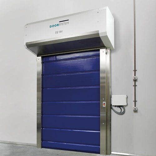 Рулонный ворота - DS800, DS850 - Door System A/S - из нержавеющей стали / из ткани / для использования в помещениях