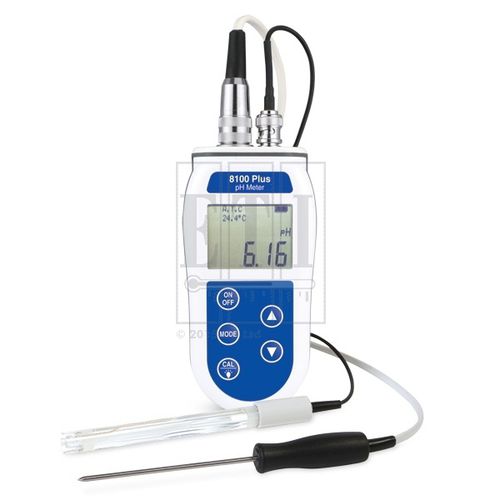 Переносной измеритель pH - 8100 Plus - Electronic Temperature Instruments Ltd - для процесса / для лабораторий / с дисплеем LCD