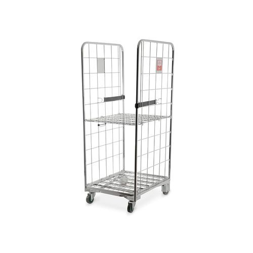 Контейнер на колесиках 2 стенки - A-frame Compactainer® - K. Hartwall Ltd