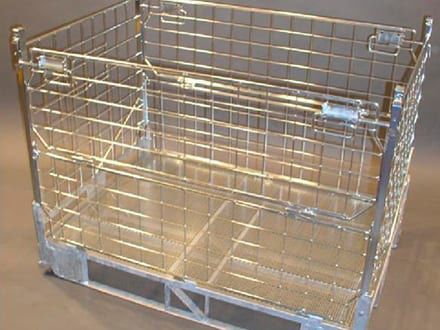 Складной ящичный поддон - PackBox - K. Hartwall Ltd - решетчатый / для хранения / для защиты