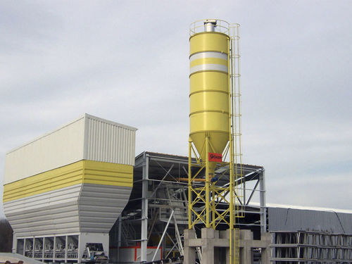 Стационарная бетоносмесительная установка - GBS-30 - GOKER Contruction Machines