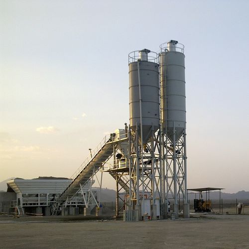 Стационарная бетоносмесительная установка - GBS-60 - GOKER Contruction Machines - компактная / горизонтальная / автоматическая