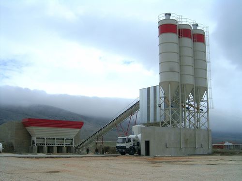 Стационарная бетоносмесительная установка - GBS-100 - GOKER Contruction Machines