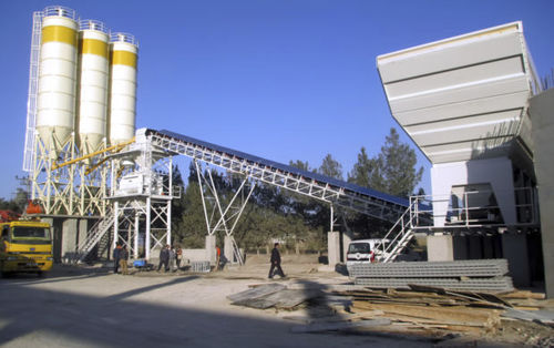 Стационарная бетоносмесительная установка - GBS-140 - GOKER Contruction Machines