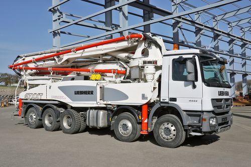Поршневый автобетононасос - 47 M5 XXT - GOKER Contruction Machines