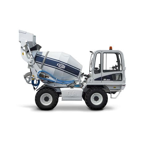 Автобетономешалка - FIORI DB 260 SL - GOKER Contruction Machines