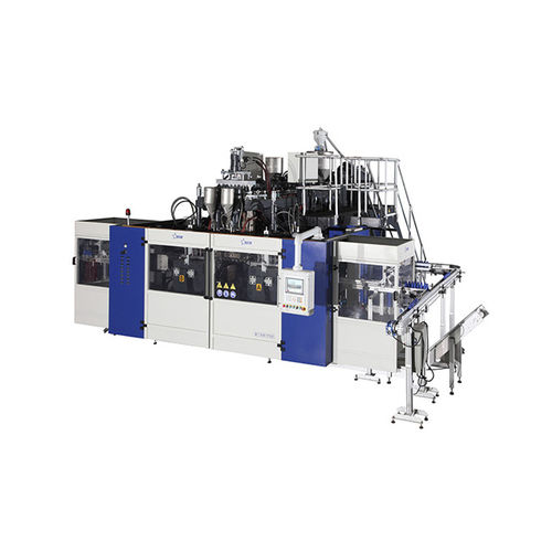 Многорезонаторная выдувная формовочная машина - B15D-750  - Suzhou Bestar Blow Molding Machinery Co.,Ltd. - для экструзии / с двойной станцией / полностью автоматическая