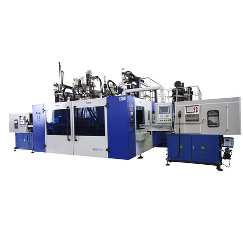 Выдувная формовочная машина для экструзии - B20D-750  - Suzhou Bestar Blow Molding Machinery Co.,Ltd. - для бутылок / с двойной станцией / многорезонаторная