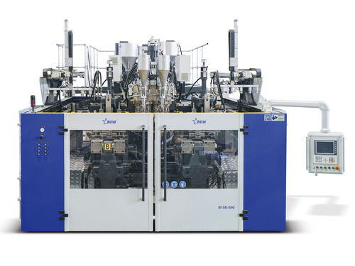 Выдувная формовочная машина для экструзии - B15D-560  - Suzhou Bestar Blow Molding Machinery Co.,Ltd. - для бутылок / для контейнеров / с двойной станцией