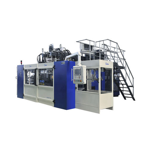 Выдувная формовочная машина для экструзии - B20D-750 - Suzhou Bestar Blow Molding Machinery Co.,Ltd. - для пластиковых бутылок / для контейнеров / с двойной станцией