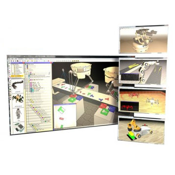 Программное обеспечение моделирования - V-REP - Hibot - для робототехники / 3D / Windows