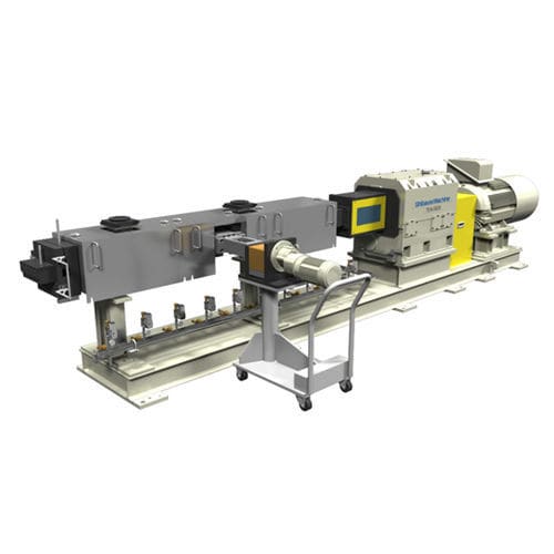 Экструзионная линия двойной шнек - TEM  - Shibaura Machine - пластины из пластмассы / для термопластмассы