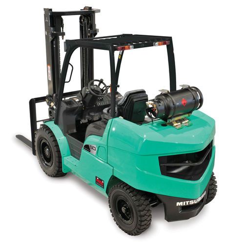 Вилочный погрузчик СНГ - FG40-55(C)N3 series - Mïtsubishi Forklift Trucks - с местом для сидения водителя / для разгрузочно-погрузочных работ / 4-колесный