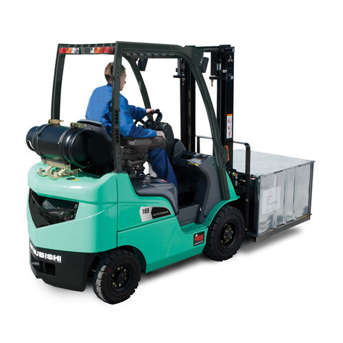Вилочный погрузчик СНГ - FG15-35(C)N series - Mïtsubishi Forklift Trucks - с местом для сидения водителя / для разгрузочно-погрузочных работ / промышленный