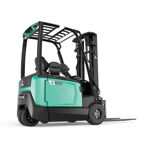 Электрический вилочный погрузчик - FB14-20(C)N2(T) series - Mïtsubishi Forklift Trucks - с местом для сидения водителя / для разгрузочно-погрузочных работ / для складов