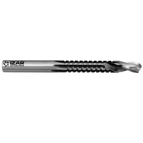 Цельный фрезер - 1606 series - IZAR CUTTING TOOLS S.A.L. - для нарезания резьбы / из быстрорежущей стали / с 2 зубьями