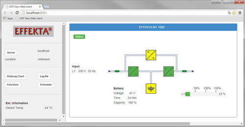 Программное обеспечение для управления - Powershut Plus - Effekta Regeltechnik - для ИБП / Windows / Linux