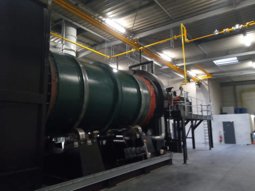 Мусоросжигатель для отходов - Addfield Environmental Systems Limited - с вращающейся печью / большая производительность