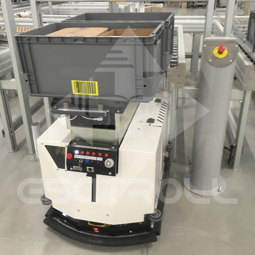 AGV для разгрузочно-погрузочных работ - DUKINO - Esatroll s.a - с оптическим управлением / с платформой