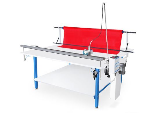 Стол для резки для ткани - FlexiTable Super SK-220 - SAMEX - с поворотным ножом / с системой резки на конце / для помещения для резки