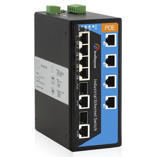 Коммутатор Ethernet PoE - IT-IPS-3110-IU-2GC-4-POE - Intellisystem Technologies - неуправляемый / 10 портов / гигабит
