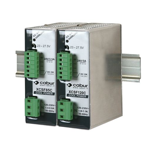 Источник электропитания на DIN-рейке - XCSF85 - Cabur - AC/DC / с одним выходом / для резки