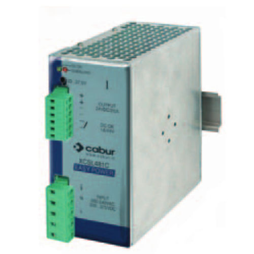 Источник электропитания на DIN-рейке - XCSL481C - Cabur - AC/DC / монофазовый