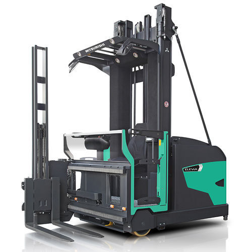 Вилочный погрузчик для очень узких проходов - ELEViA VNT11-20(XL) series - Mitsubishi Forklift Trucks - электрический / с местом для сидения водителя / для разгрузочно-погрузочных работ