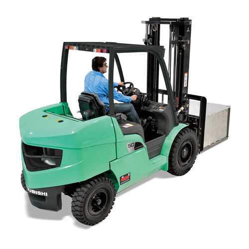 Вилочный погрузчик с противовесом - FD40-55(C)NT Series - Mitsubishi Forklift Trucks - дизельный / с местом для сидения водителя / для разгрузочно-погрузочных работ