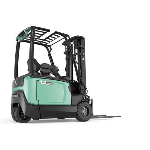 Вилочный погрузчик с противовесом - EDiA EM FB14-20(C)N2T series - Mitsubishi Forklift Trucks - электрический / с местом для сидения водителя / компактный
