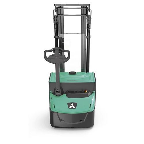 Электрический штабелер - AXiA ES SBP10-16N3(I)(R)(S) & SBP12N2C series - Mitsubishi Forklift Trucks - с платформой для оператора / с сопровождающим оператором / 24 В