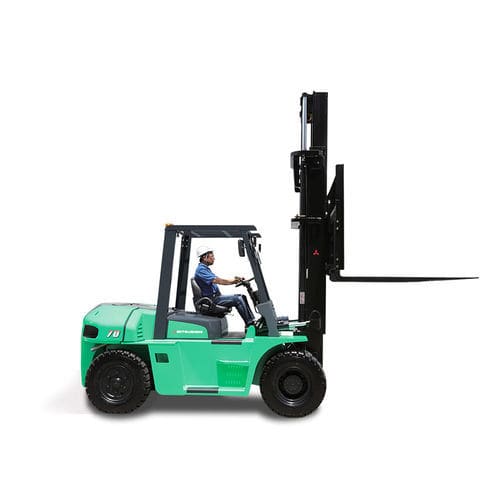 Дизельный вилочный погрузчик - FD70-100NH SERIES - Mitsubishi Forklift Trucks - с местом для сидения водителя / для внешнего использования / промышленный