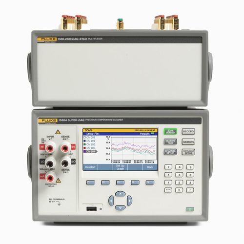 Система сбора данных для измерения температуры - 1586A Super-DAQ - Fluke Calibration - напряжение / настольный / для лаборатории