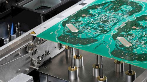 Манипулятор для захвата, подъема и перемещения деталей для простого PCB или с двойной стороной - ASM Assembly Systems - SMT / с оптической системой выравнивания / автоматический