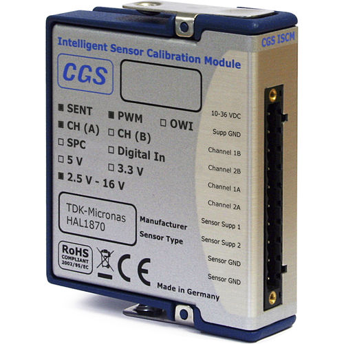 Аналоговый модуль входа/выхода - ISCM TDK-Micronas HAL - CGS Computer Gesteuerte Systeme GmbH - CompactRIO / 4 канала / FPGA