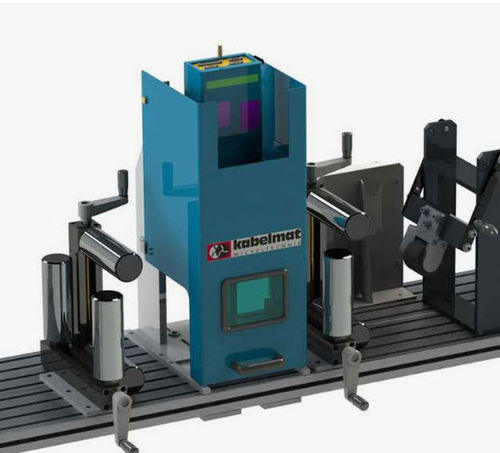 Лазерный измерительный инструмент - MESSBOI 100 LASER - Kabelmat Wickeltechnik GmbH - длины / для определения эталона / настольный