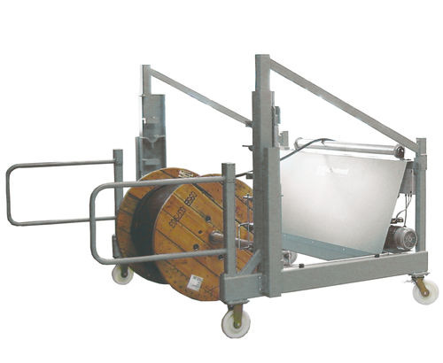 Устройство для разматывания для барабана - TROMROL 2500 - Kabelmat Wickeltechnik GmbH - моторизованное / для высокой нагрузки