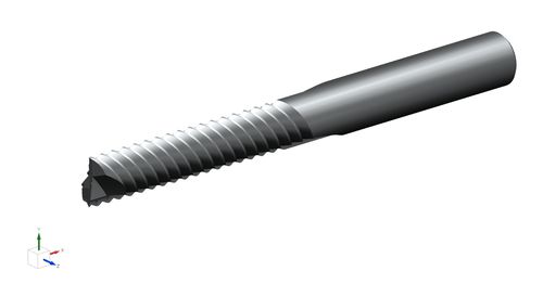 Фрезер концевая - CM180 End Mill SC - LEUCO Ledermann GmbH & Co. KG - цельный / эскиза / de acabamento