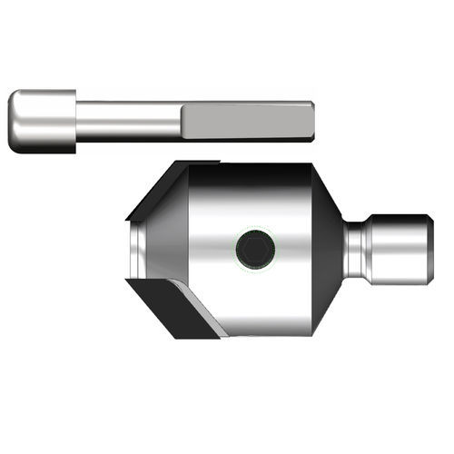 Цельное сверло - CC020 Countersink DP - interchangeable pilot - LEUCO Ledermann GmbH & Co. KG - ISO N - цветные металлы / ISO S - суперсплавы из титана / для композитов