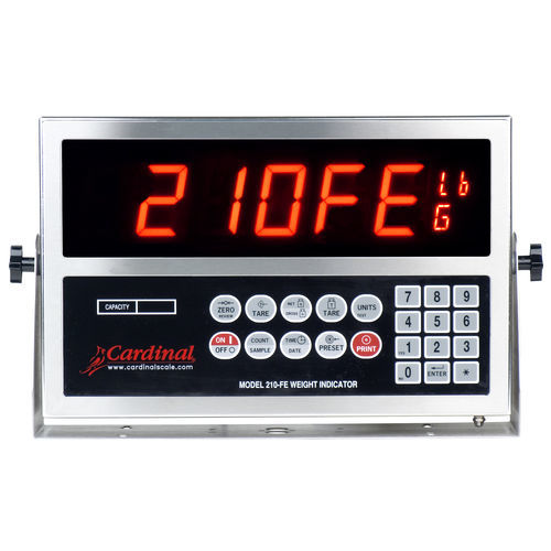 Весовой индикатор светодиодный дисплей - 210FE - Cardinal Scale - прочный / IP66 / RS-232