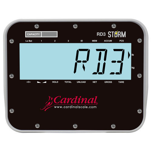 Дистанционное табло - RD3 - Cardinal Scale - LCD / с 6 цифрами / 14 сегментов