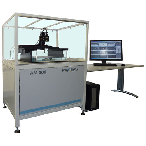 Микроскоп сканирующее акустическое устройство - AM 300 - PVA TePla Analytical Systems GmbH - с разверткой зонда / для исследований / промышленный