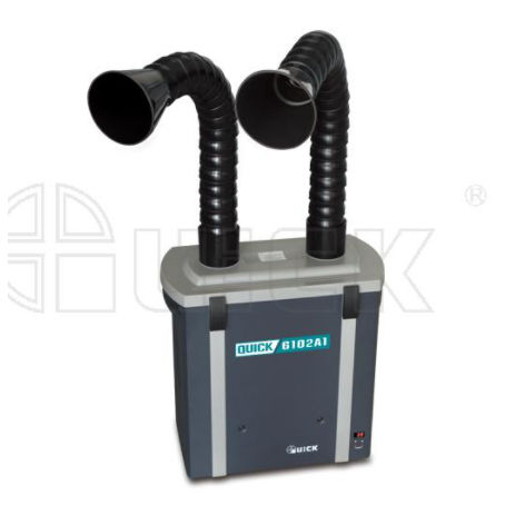 Передвижной дымоуловитель - 6102A1 - Quick Intelligent Equipment Company - для сварки / для пайки / лазер