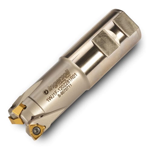Фрезер два размера - DIPOS-HEXA™ 1WJ1F-1  - Ingersoll Cutting Tools - с угловым радиусом / концевая / с индексируемыми пластинами