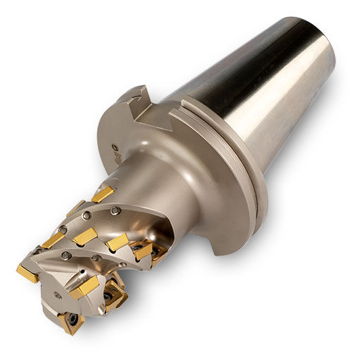 Патрон для фрезы HSK - Hi-Quad extcut™ 25J3P-2004548R02 - Ingersoll Cutting Tools - с коническим кулачком / для фрезерных резцов / радиальный