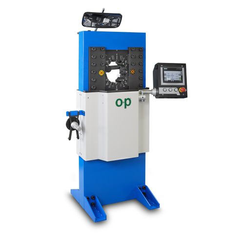 Опрессовочный станок для гибкого шланга - TUBOMATIC V150 ES - OP Srl - автоматический / гидравлический / контролируемый PLC