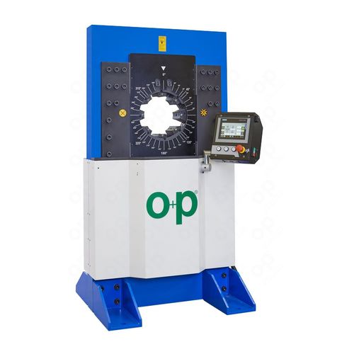 Гидравлический опрессовочный станок - TUBOMATIC V160 IES - OP Srl - для гибкого шланга / автоматический / контролируемый PLC
