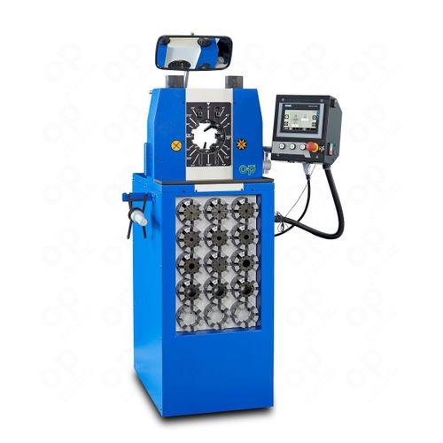 Опрессовочный станок для гибкого шланга - TUBOMATIC V59 ES - OP Srl - полуавтоматический / гидравлический / контролируемый PLC